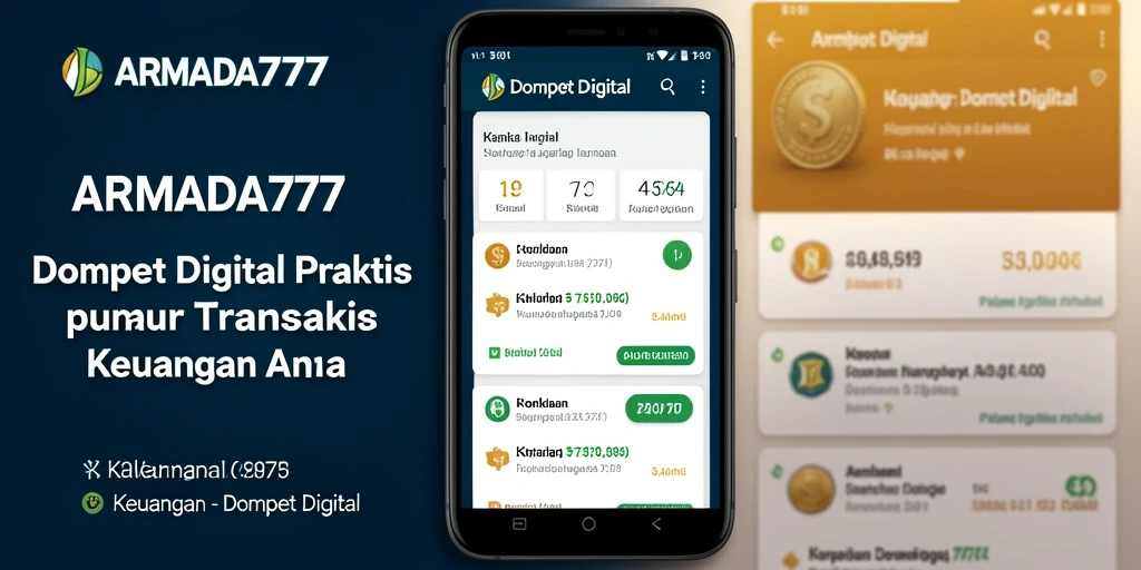 Tampilan antarmuka ARMADA777 yang intuitif dan fungsional.